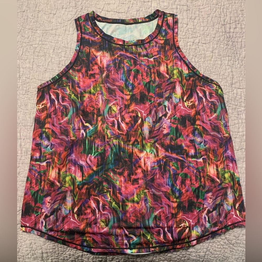 Lululemon high neck running tank